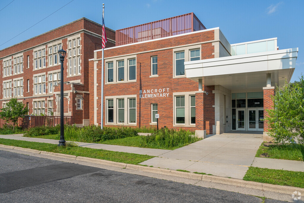 Bancroft Elementary in Minneapolis has 56% minority enrollment.