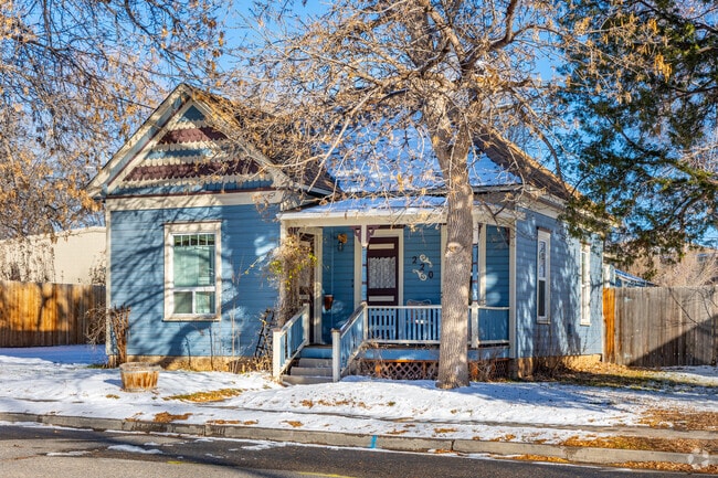 Vicotian homes can be found in Loveland's historic district near downtown.