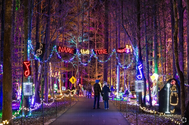 AnnMarie Garden Lights are a popular annual tradition in Solomons.