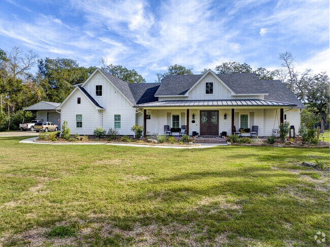 Ranch-style houses with large lots provide ample outdoor space for gardening and recreation.