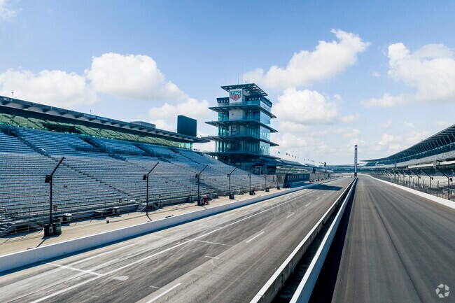 The Indianapolis Motor Speedway is one of the biggest draws to the Speedway neighborhood.