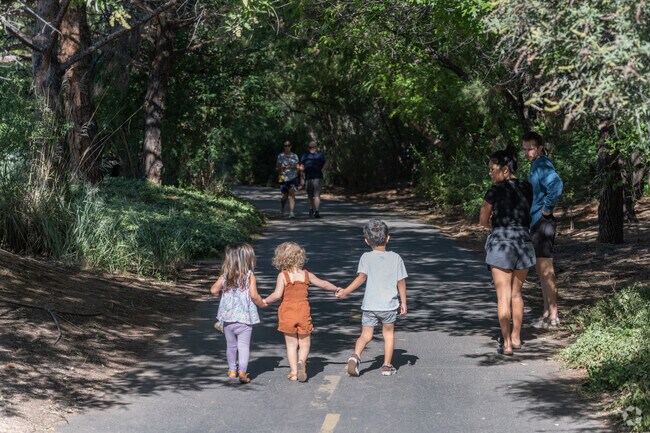 Hidden Valley features a variety of trails and walking paths.