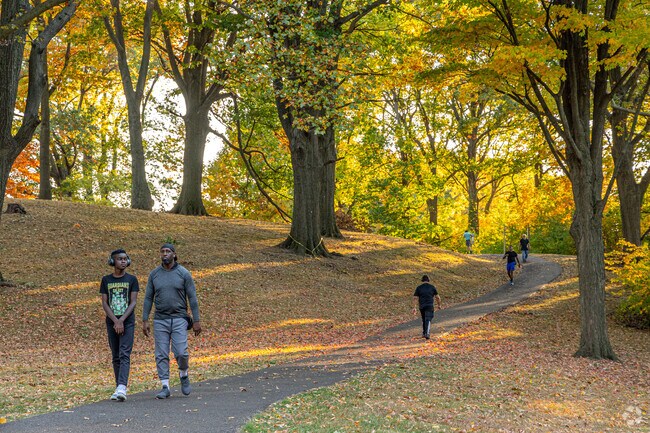 Weequahic Park near South Broad Valley offers scenic trails and peaceful outdoor experiences.