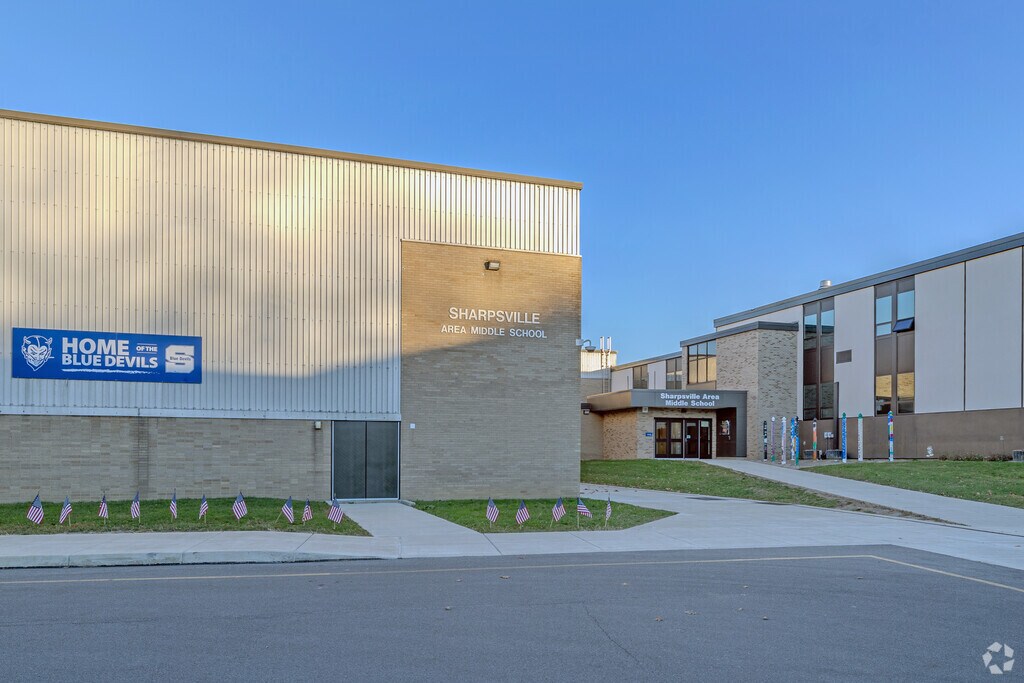 Kids are challenged to excel at Sharpsville Area Middle School.