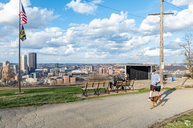 Grandview Park has one of the best views of Pittsburgh.