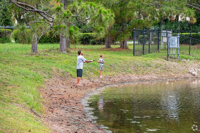 North Jupiter Flatwoods Natural Area features a fantastic fishing lake in The Shores.