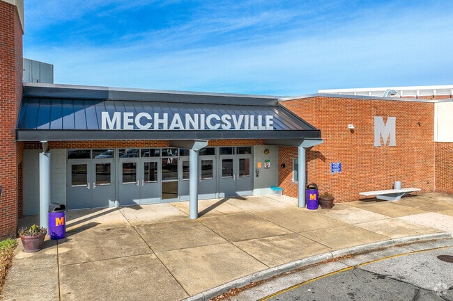 Mechanicsville High School supports approximately 1,300 students in Mechanicsville..