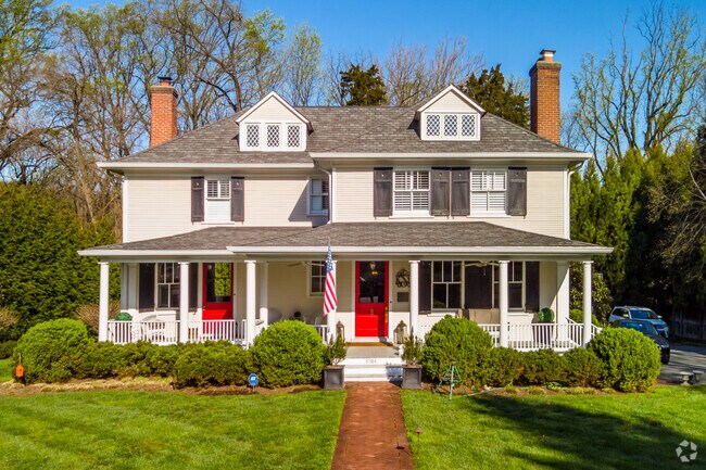 Find a charming modern colonial home with an inviting front porch in South Kensington.