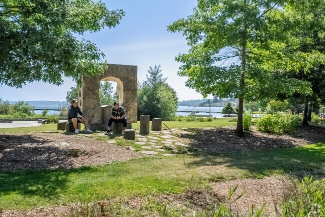 Enjoy a lazy, sunny weekend in Juanita Beach Park in Finn Hill.