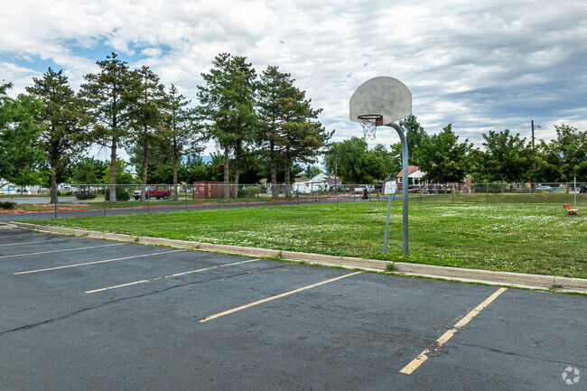 St. Francis Xavier School has outdoor basketball courts.