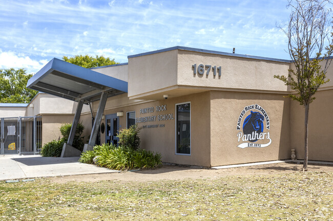 Poway Painted Rock Elementary School Building Mural
