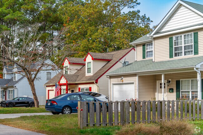 Oceana homes have a lot of character and unique colors.