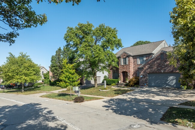 Tree lined streets in Robeson Meadows West-Prairie Ridge Place offer visual appeal.
