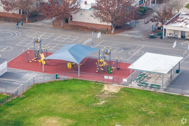 Your kids will love the playground at Natomas Park Elementary School.