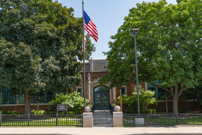 Baldwin Elementary School educates students in grades Pre-K through 5th.