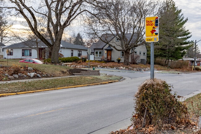 The CyRide bus system makes it easy for Grand-Summit neighbors to get around.