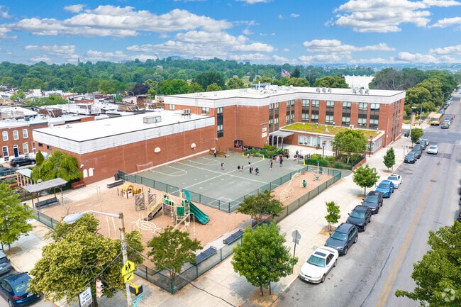Hampstead Hill Academy in Canton Square.
