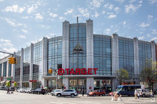 Target Is one of the largest stores within the Flatlands, offering home goods, clothing, etc.