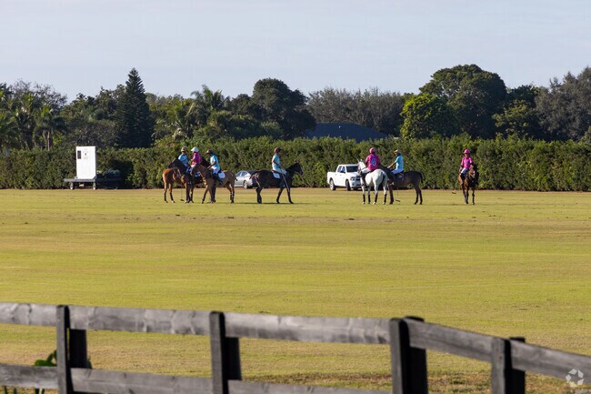 Polo is large part of the community in Paddock Park.