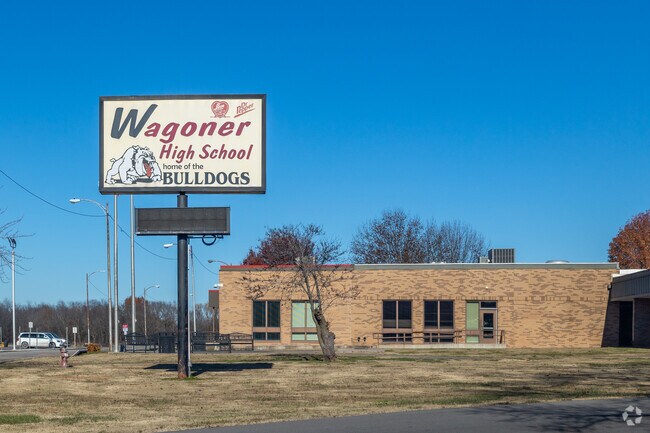 Wagoner High school serves over 600 kids in Central Wagoner.