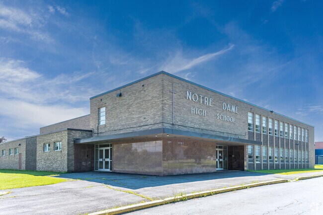 Notre Dame Junior/Senior High School in Utica serves seventh through twelfth graders.