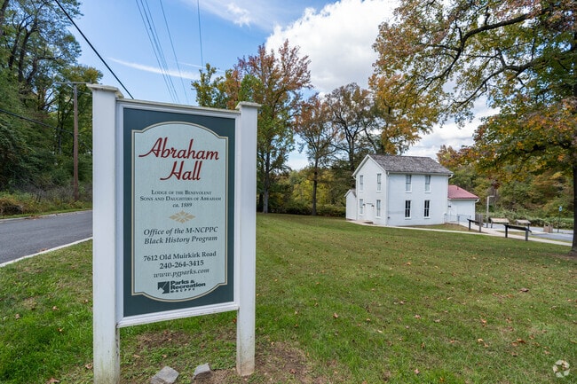 Resident and visitors explore local history at Abraham Hall near Konterra.