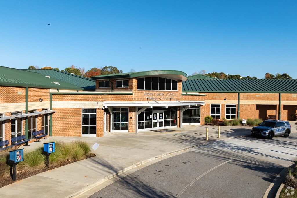 Burney-Harris-Lyons Middle School is located at 1600 Tallassee Rd, Athens, GA.
