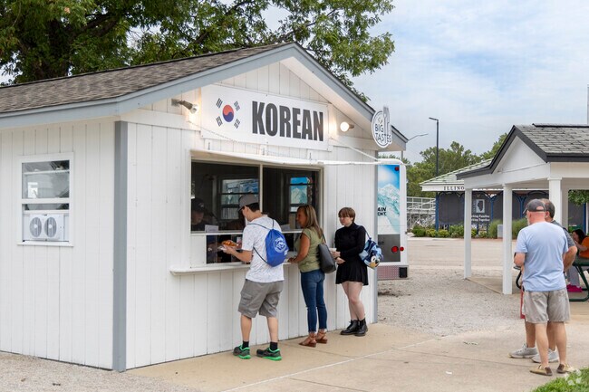 At the state fair food from all over the world can be enjoyed by residents of Mill Creek.