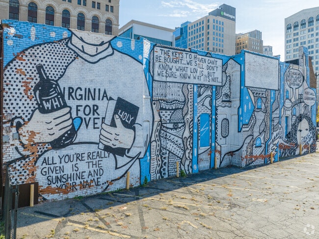 Detroit has many beautiful and unique murals.