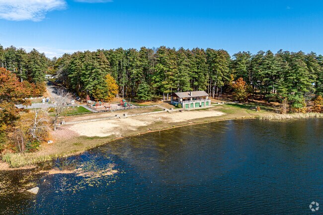 Crystal Lake is a popular place for residents to enjoy swimming, boating and fishing.