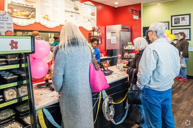 Greater High Point locals enjoy lunch at Chicken Salad Chick’s casual dining location.
