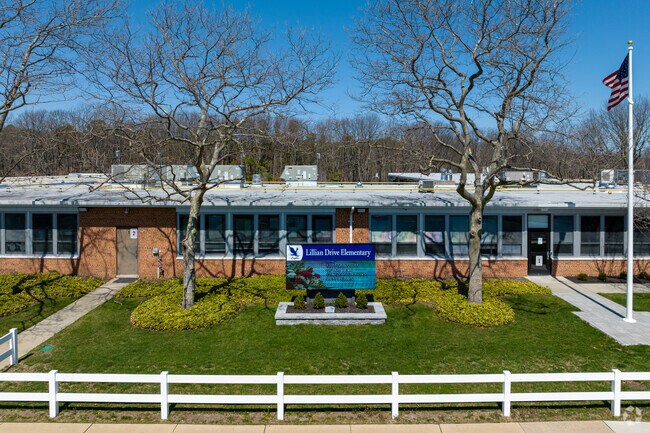 Lillian Drive Elementary is on a quiet street behind the high school.