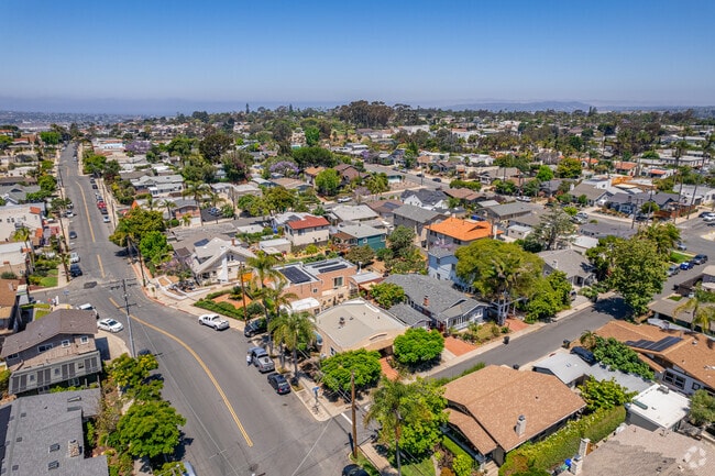 The residential neighborhoods of Hillcrest are just as eclectic as its business district.