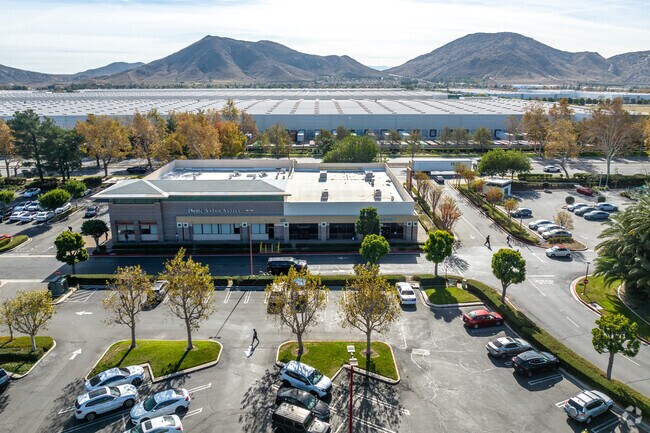A view of the Options For Youth-Acton buildings from above.