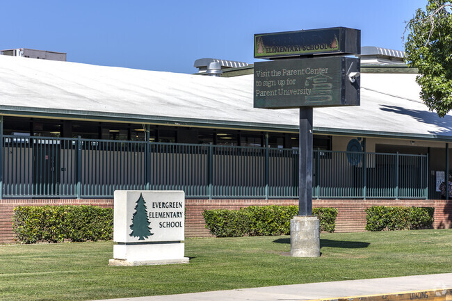 The Evergreen Elementary School in Bakersfield.