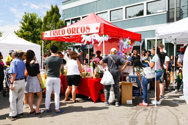Sweet treats line the streets in Richmond's Historic Carytown District.