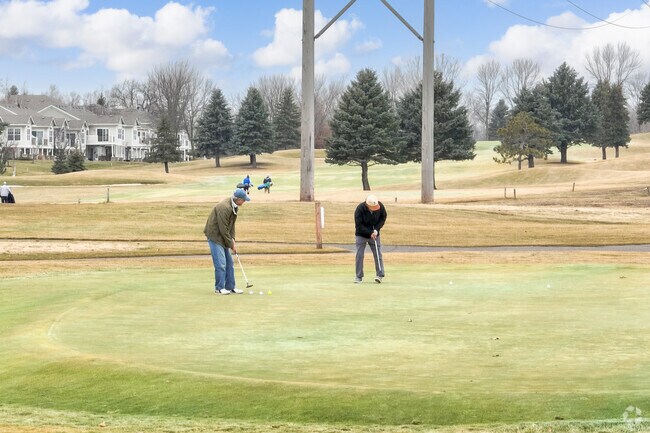 Swing on by to Oak Marsh Golf Course for some outdoor fun.
