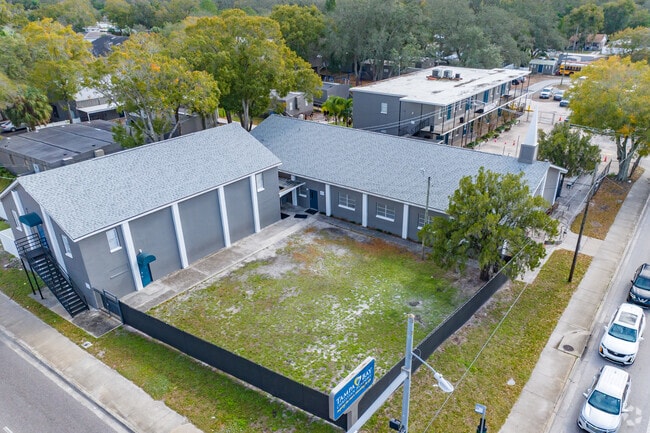 Tampa Bay Christian Academy has green space for kids to enjoy .