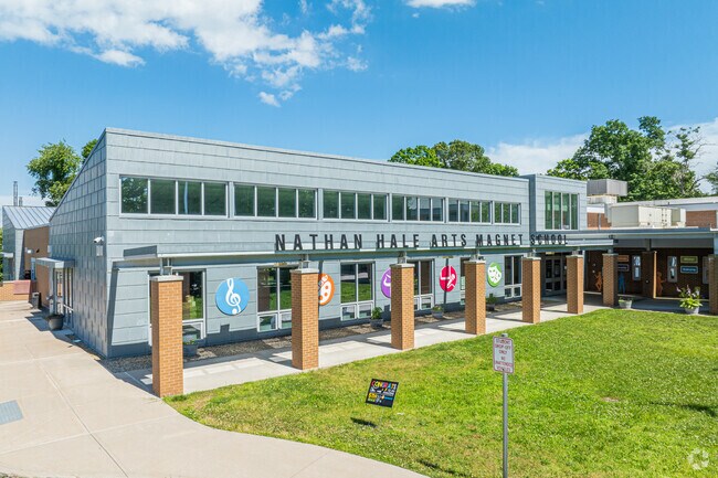 Stop by Nathan Hale Arts Magnet School for a tour and an introductory meeting with admissions.