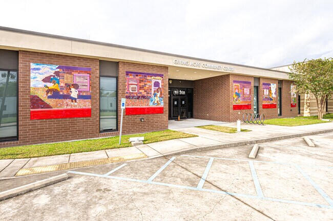 The Giving Hope Community Center helps residents through outreach in the Desire Area.