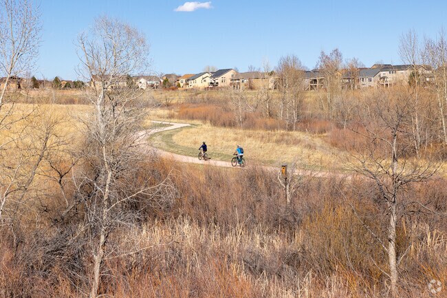 Have fun on your bikes on Sand Creek Trail.