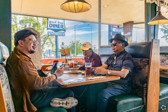 Try Black Bear Diner for good old fashioned family food.