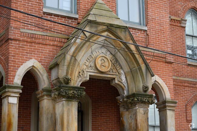 Paterson Public School Two serves students K-8 and is 80% Hispanic.