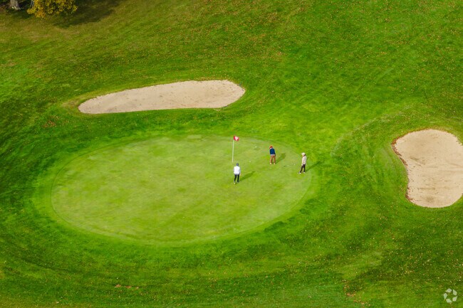 Trout Valley residents can enjoy a leisurely lifestyle playing golf at the Cary Country Club.