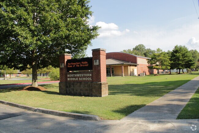 Northwestern Middle School has 873 students in grades 7-8.