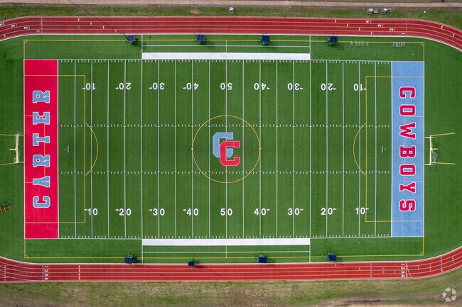 High School Athletics is a must for students at David W Carter High close to Cedar Crest.