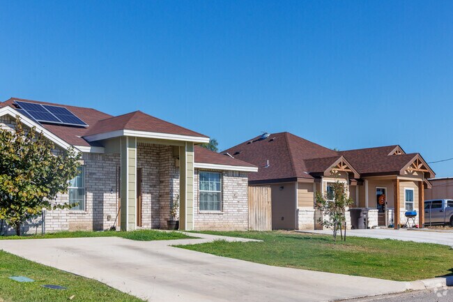 You can find new stylish homes in Deer Run built with the Texas ranch look.