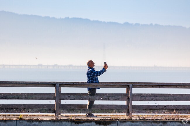 Enjoy waterfront views at Hayward Regional Shoreline just minutes away from San Lorenzo.