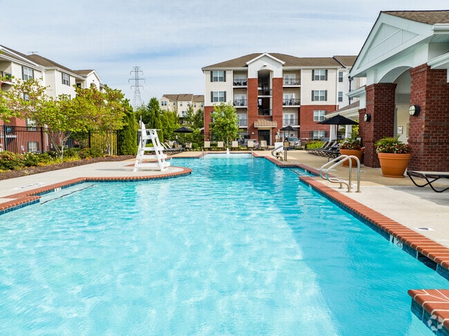 Cool off and relax at the Triangle community pool.