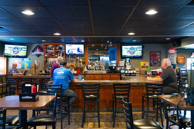Locals gather for drinks and conversation at Kelly's Korner